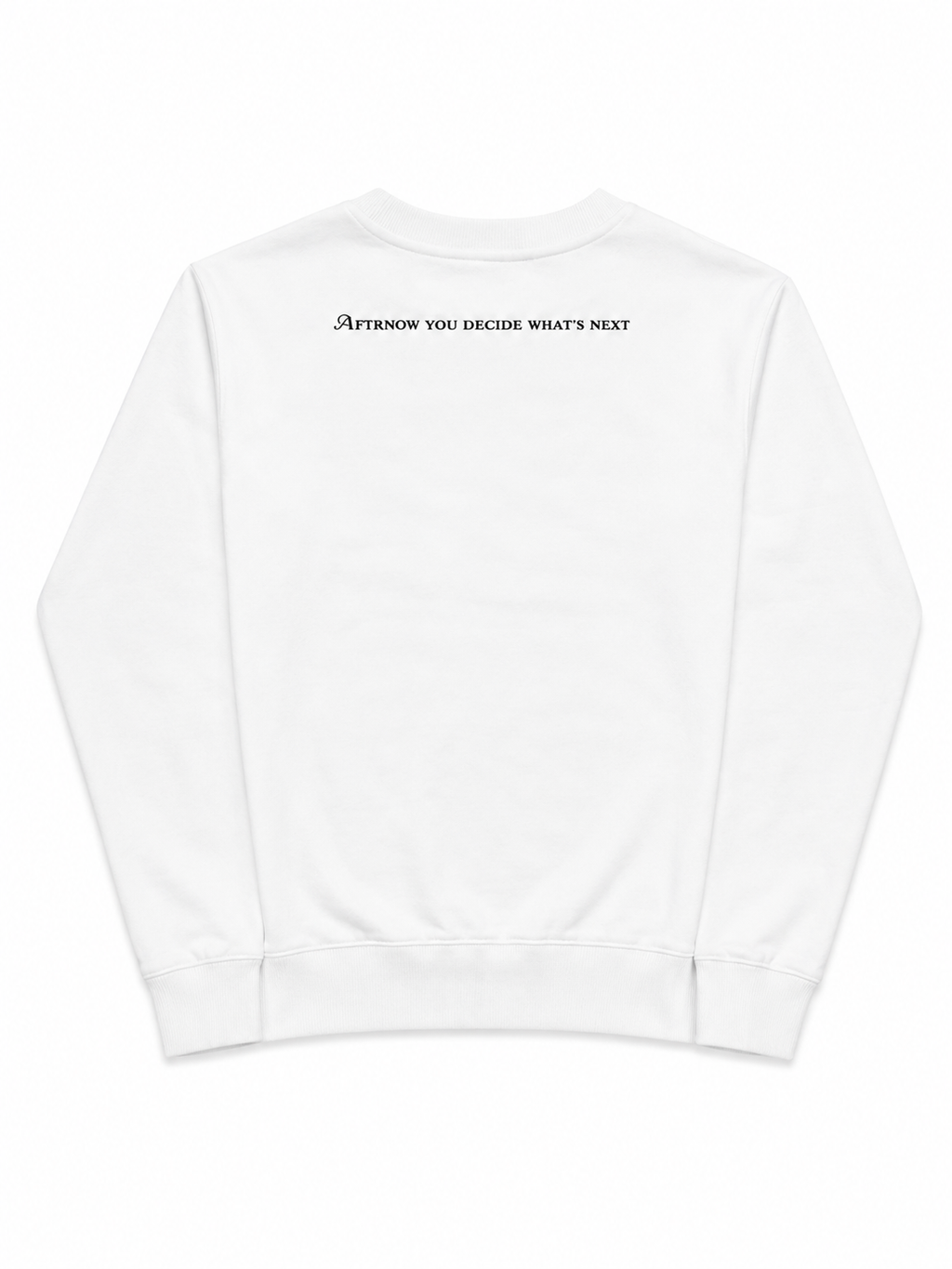 AFTRNOW Longsleeve - White